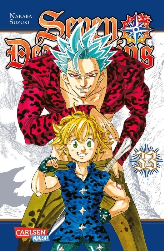 Buchcover und Innenansicht für das Buch: Nanatsu no Taizai