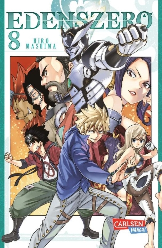 Buchcover und Innenansicht für das Buch: Edens Zero
