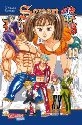 Buchcover und Innenansicht für das Buch: Nanatsu no Taizai
