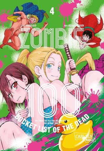 Buchcover und Innenansicht für das Buch: Zombie ni Naru Made ni Shitai 100 no Koto