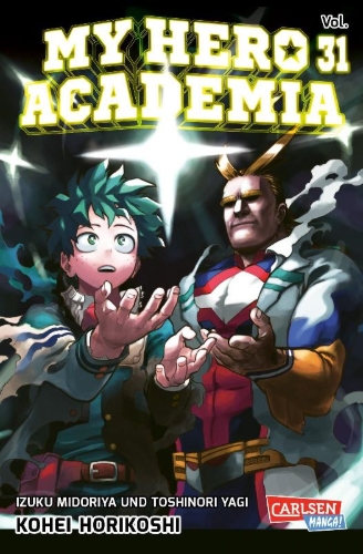 Buchcover und Innenansicht für das Buch: Boku no Hero Academia