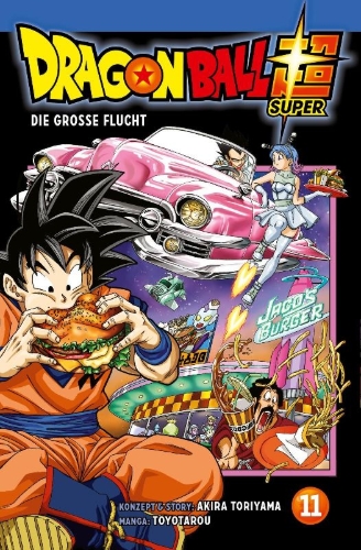 Buchcover und Innenansicht für das Buch: Dragon Ball Super