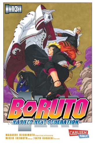 Buchcover und Innenansicht für das Buch: Boruto: Naruto next Generations