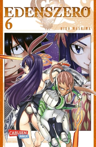 Buchcover und Innenansicht für das Buch: Edens Zero