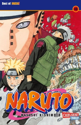 Buchcover und Innenansicht für das Buch: Naruto