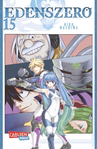 Buchcover und Innenansicht für das Buch: Edens Zero