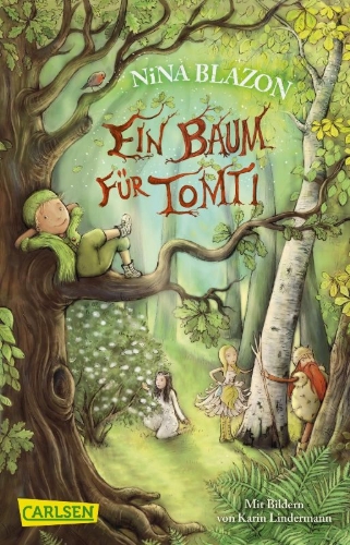 Buchcover und Innenansicht für das Buch: Ein Baum für Tomti
