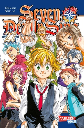 Buchcover und Innenansicht für das Buch: Nanatsu no Taizai