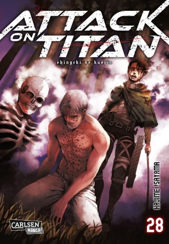 Buchcover und Innenansicht für das Buch: Shingeki no Kyojin