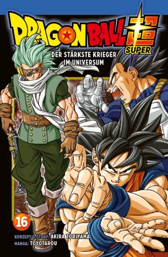 Buchcover und Innenansicht für das Buch: Dragon Ball Super