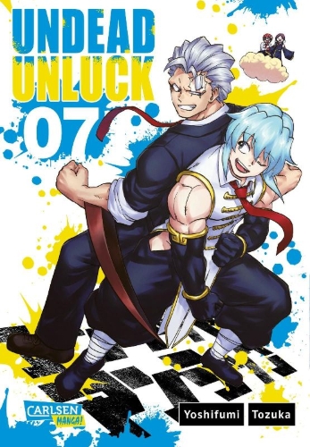 Buchcover und Innenansicht für das Buch: Undead Unluck