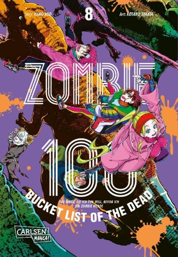 Buchcover und Innenansicht für das Buch: Zombie ni Naru Made ni Shitai 100 no Koto