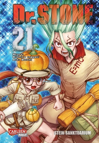 Buchcover und Innenansicht für das Buch: Dr. Stone