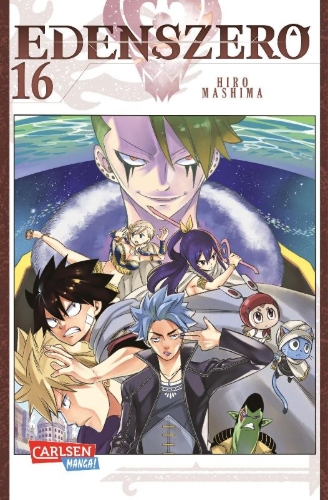 Buchcover und Innenansicht für das Buch: Edens Zero