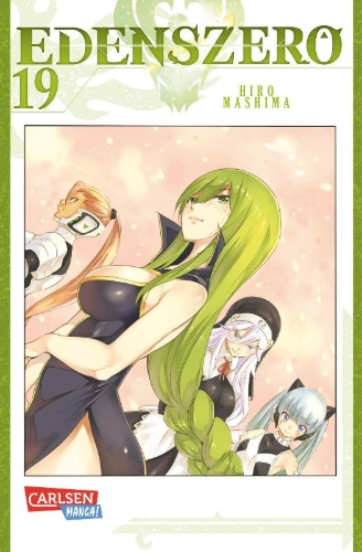 Buchcover und Innenansicht für das Buch: Edens Zero