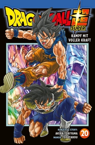 Buchcover und Innenansicht für das Buch: Dragon Ball Super