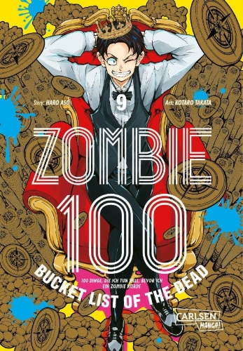 Buchcover und Innenansicht für das Buch: Zombie ni Naru Made ni Shitai 100 no Koto