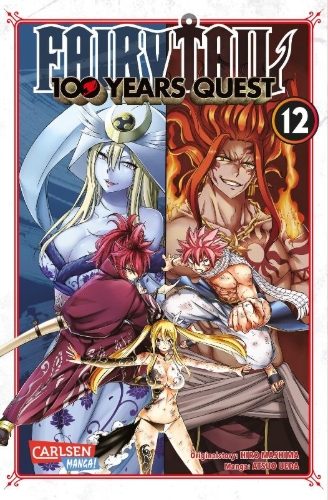 Buchcover und Innenansicht für das Buch: Fairy Tail: 100 Years Quest