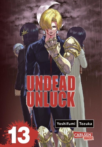 Buchcover und Innenansicht für das Buch: Undead Unluck
