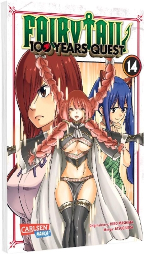 Buchcover und Innenansicht für das Buch: Fairy Tail: 100 Years Quest