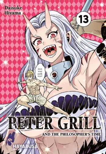 Buchcover und Innenansicht für das Buch: Peter Grill to Kenja no Jikan