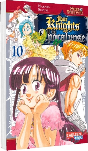 Buchcover und Innenansicht für das Buch: Mokushiroku no yonkishi