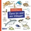 Buchcover und Innenansicht für das Buch: Mein kleines buntes Bildwörterbuch: Tiere im und am Wasser