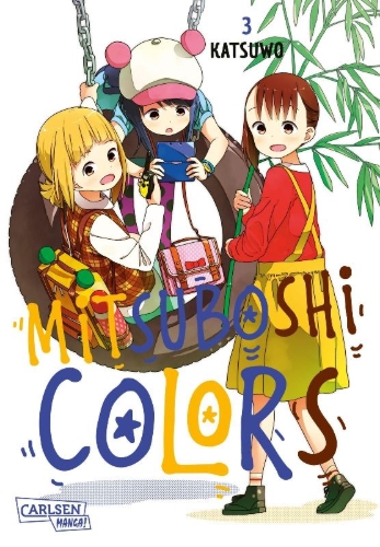 Buchcover und Innenansicht für das Buch: Mitsuboshi Colors