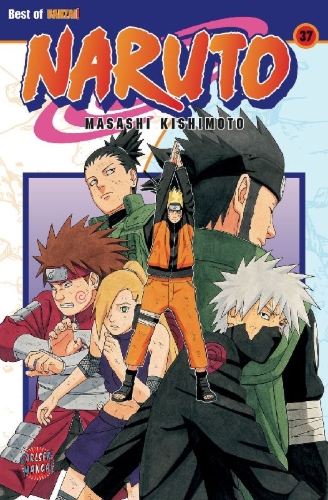 Buchcover und Innenansicht für das Buch: Naruto
