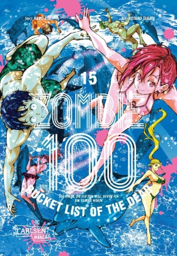 Buchcover und Innenansicht für das Buch: Zombie ni Naru Made ni Shitai 100 no Koto