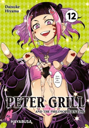 Buchcover und Innenansicht für das Buch: Peter Grill to Kenja no Jikan