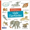 Buchcover und Innenansicht für das Buch: Mein kleines buntes Bildwörterbuch: Viele Tierkinder