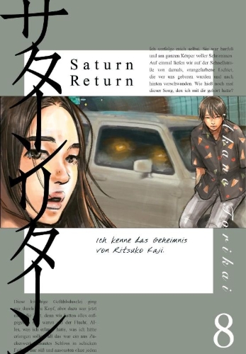Buchcover und Innenansicht für das Buch: Saturn Return
