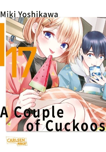 Buchcover und Innenansicht für das Buch: Cuckoo no Iinazuke