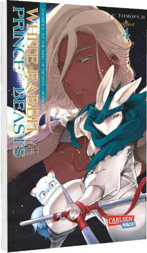 Buchcover und Innenansicht für das Buch: Shiro Usagi to Kemono no Ouji: Niehime to Kemono no Ou Spin-off