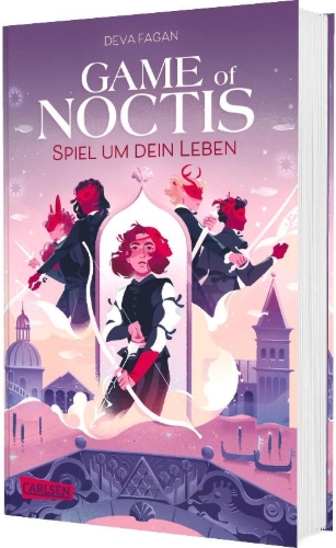 Buchcover und Innenansicht für das Buch: A Game of Noctis