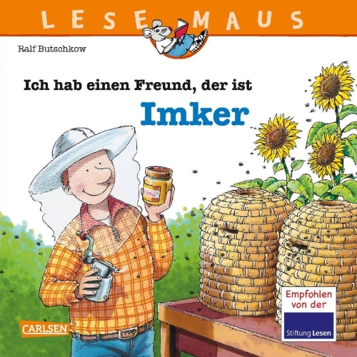 Buchcover und Innenansicht für das Buch: Ich hab einen Freund, der ist Imker
