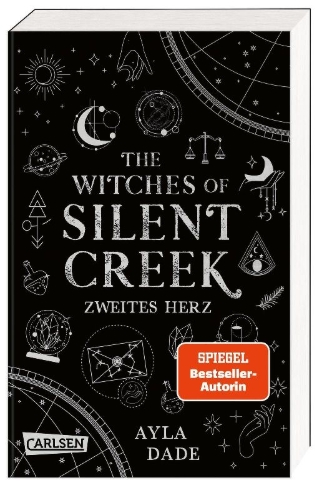 Buchcover und Innenansicht für das Buch: The Witches of Silent Creek 2: Zweites Herz