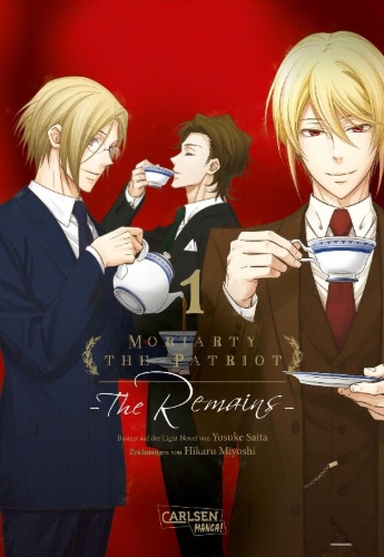 Buchcover und Innenansicht für das Buch: Yuukoku no Moriarty
