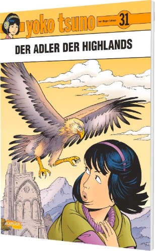 Buchcover und Innenansicht für das Buch: Yoko Tsuno Tome 31 - L'aigle des Highlands