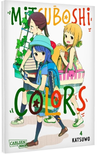 Buchcover und Innenansicht für das Buch: Mitsuboshi Colors