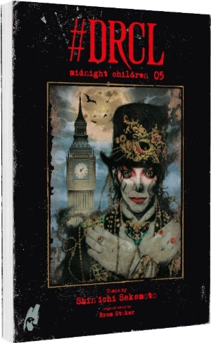 Buchcover und Innenansicht für das Buch: #DRCL midnight children