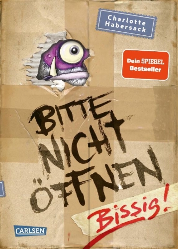 Buchcover und Innenansicht für das Buch: Bitte nicht öffnen 1: Bissig!
