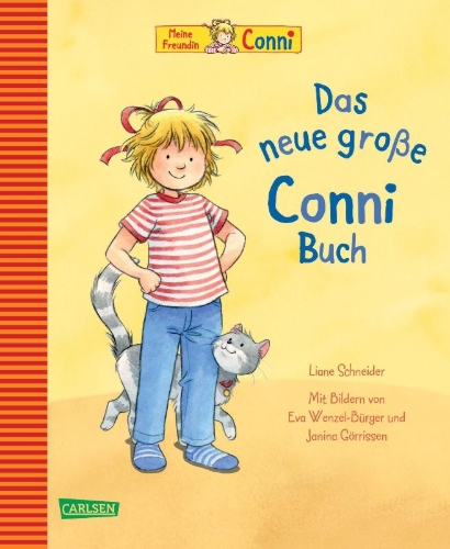 Buchcover und Innenansicht für das Buch: Conni-Bilderbücher: Das neue große Conni-Buch