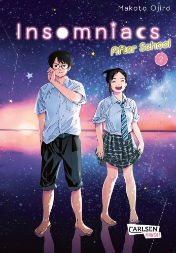 Buchcover und Innenansicht für das Buch: Kimi wa Houkago Insomnia