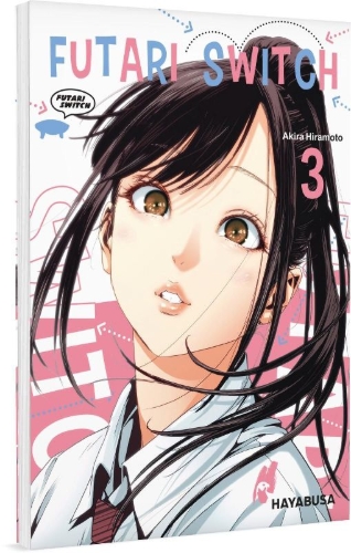 Buchcover und Innenansicht für das Buch: Futari Switch