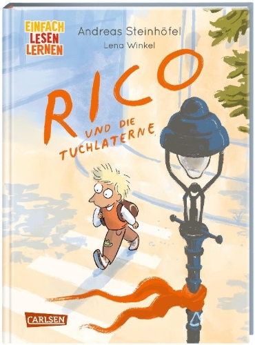Buchcover und Innenansicht für das Buch: Rico und die Tuchlaterne