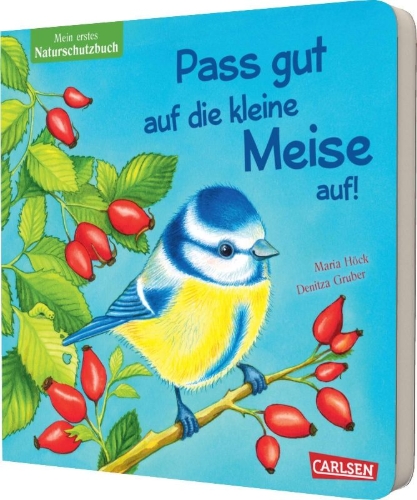 Buchcover und Innenansicht für das Buch: Pass gut auf die kleine Meise auf