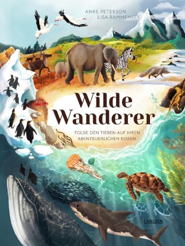 Buchcover und Innenansicht für das Buch: Wilde Wanderer