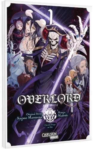Buchcover und Innenansicht für das Buch: Overlord New World